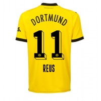 Camisa de Futebol Borussia Dortmund Marco Reus #11 Equipamento Principal 2023-24 Manga Curta